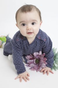 Portrait of a young baby